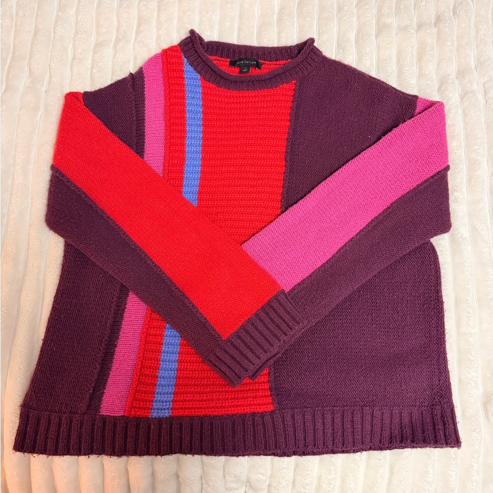 Ann Taylor Colorful Women's Sweater